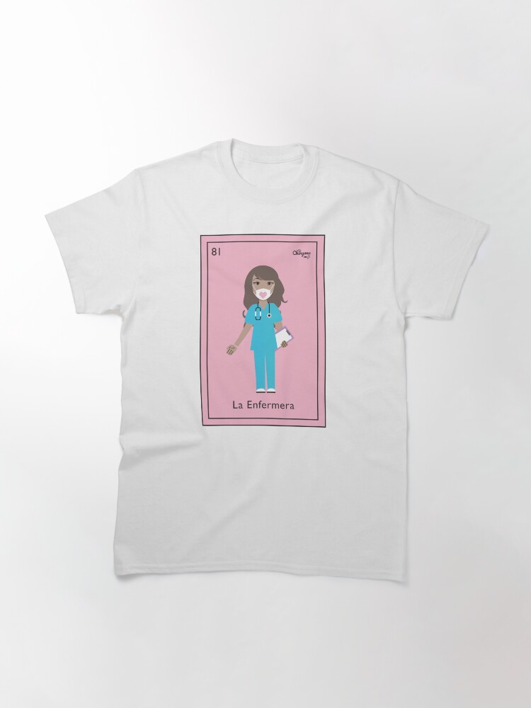 Alternate view of La Enfermera 2020 Classic T-Shirt