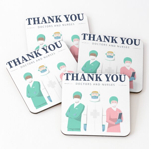 Item preview, thank you doctors and nurses designed and sold by ArrigoLazzaro.