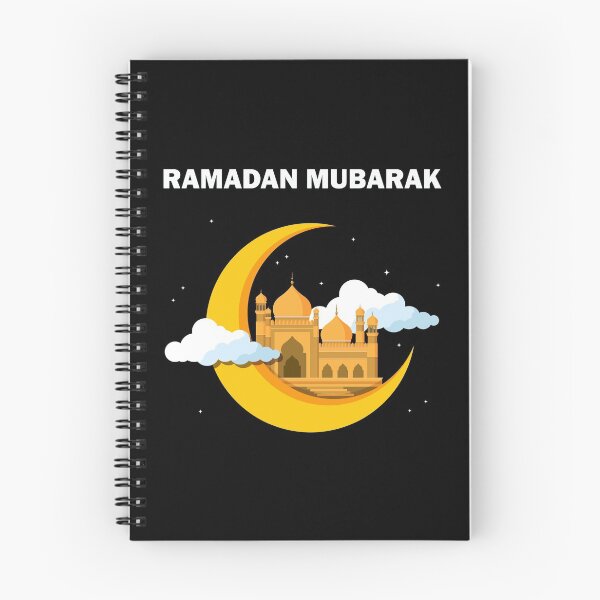 Item preview, Ramadan Mubarak Ramadan Kareem Yellow Crescent Mosque Masjid Gift designed and sold by Best Arts.