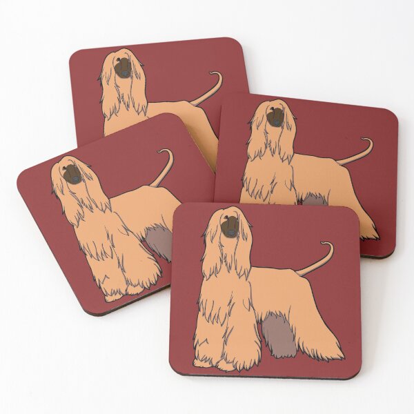 Item preview, Tan Afghan Hound designed and sold by Adastumae.