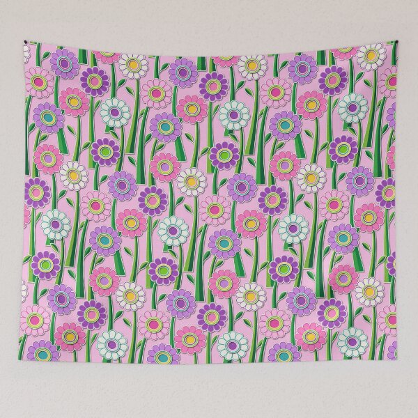 Item preview, Paper Cut Gerber Daisies // Version 7 // Pink, Ivory, Lavender, Purple, Green designed and sold by Elsy's Art.