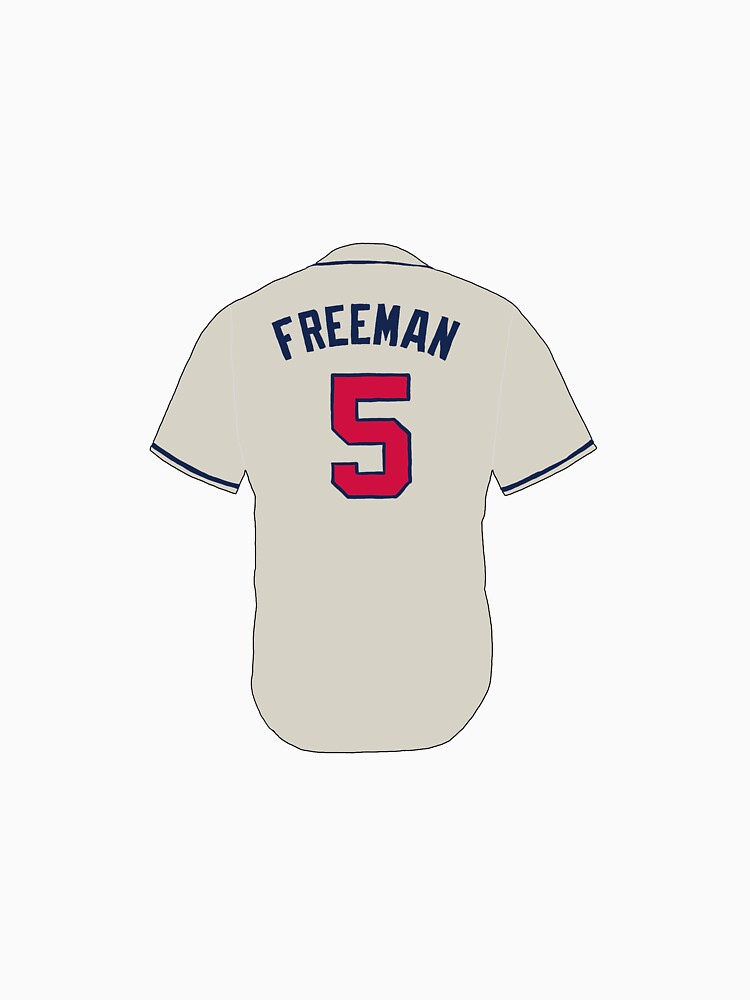 freddie freeman jersey number Essential T-Shirt for Sale by