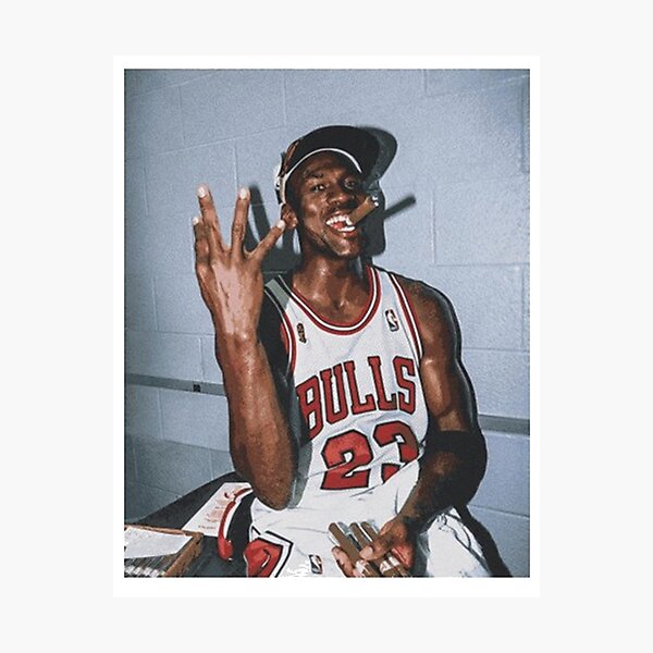 Jordan Three Peat Photographic Print