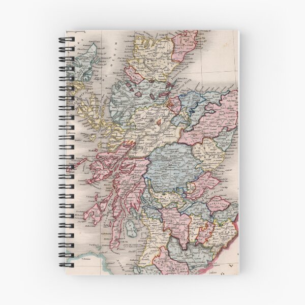 Item preview, Vintage Map of Scotland (1832) designed and sold by BravuraMedia.
