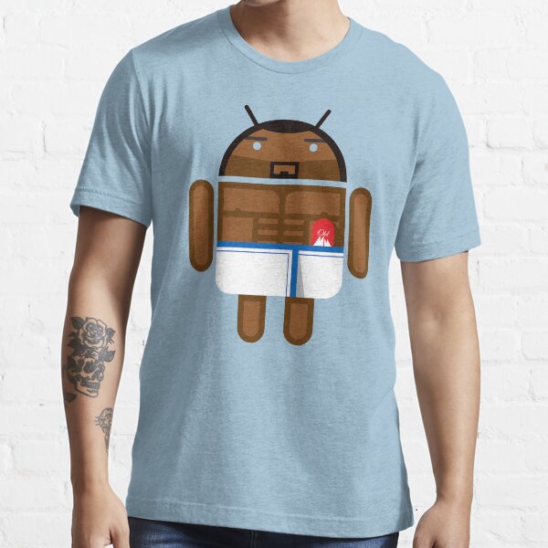 Old Spice Guy BugDroid Essential T-Shirt