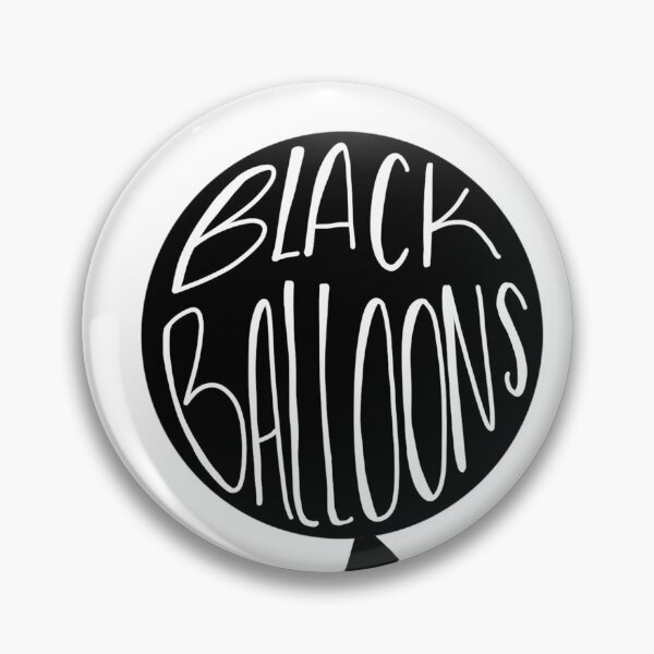 Item preview, BLACK BALLOONS designed and sold by hipsterena.