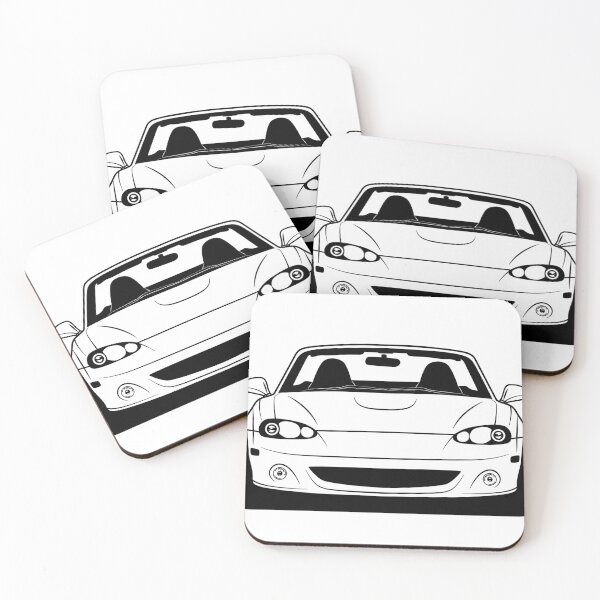 Item preview, Mazda MX5 NB White BEst Shirt Design designed and sold by CarWorld.