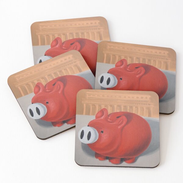 Item preview, Piggy Bank Dash designed and sold by CBrennecke.