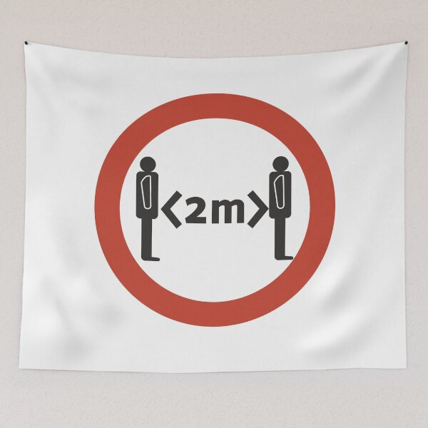 Item preview, KEEP DISTANCE ! COVID designed and sold by slagalicastrave.