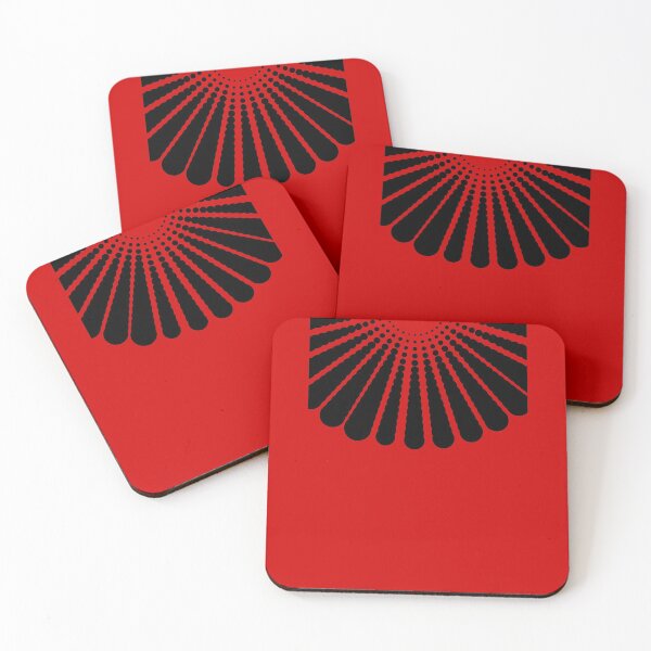 Item preview, Black Dotted Red Pattern designed and sold by basitcv.