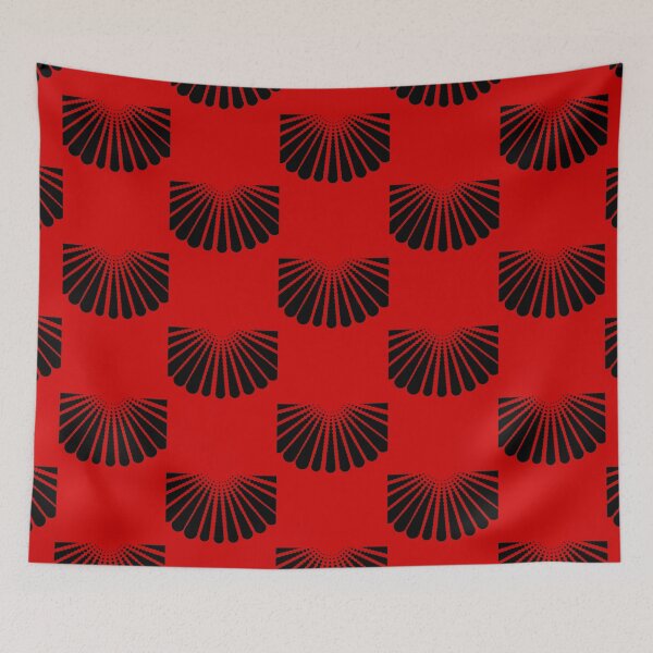 Item preview, Black Dotted Red Pattern designed and sold by basitcv.