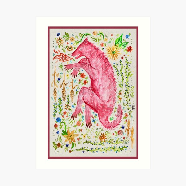 Dog Breath Art Print