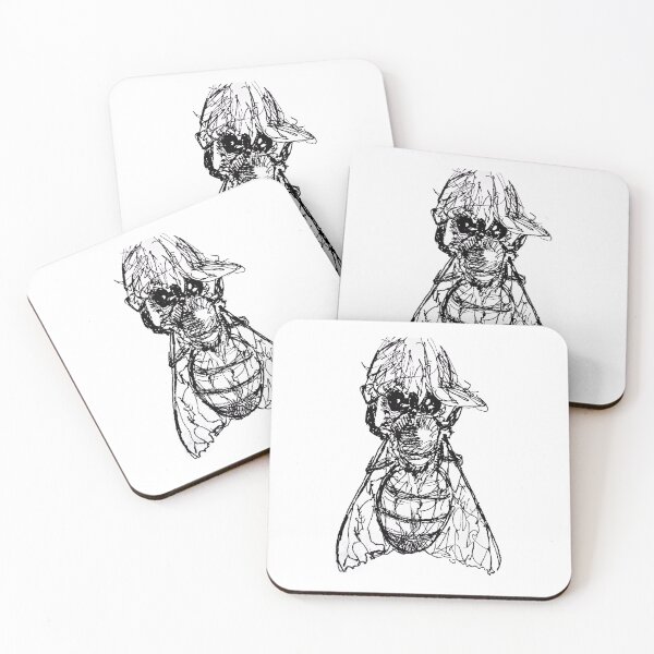 Item preview, Little Bee Sipping designed and sold by ATiredArtist.