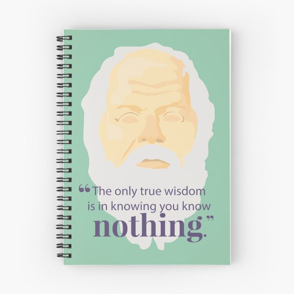Item preview, Socrates Quote designed and sold by Treich Design.