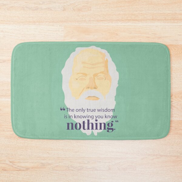 Item preview, Socrates Quote designed and sold by Treich Design.