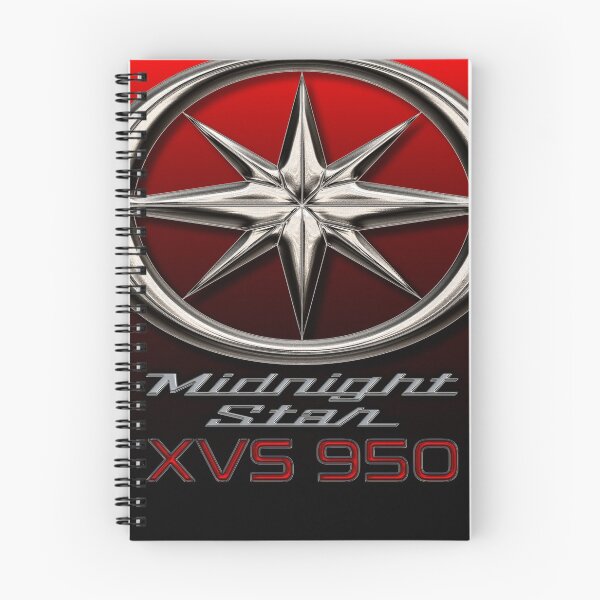 Item preview, Midnight Star XVS 950 graphic designed and sold by KlaraBubble.
