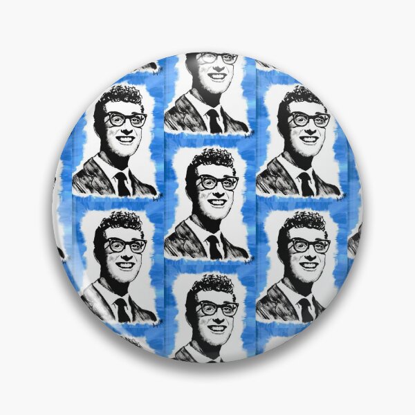 Item preview, Buddy Holly designed and sold by BlackLotusArt.