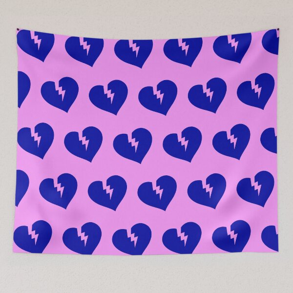 Item preview, Blue Heartless Pattern designed and sold by Eli Contreras.