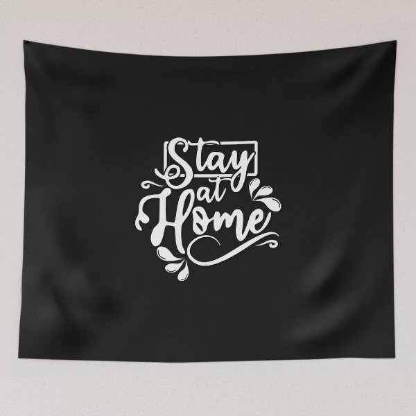 Item preview, Stay at home! designed and sold by Cutebutfunny.