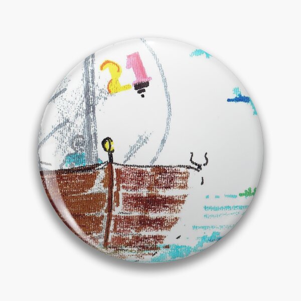 Item preview, Sailboat At A Slightly Clouded Day designed and sold by hajarsdeco.