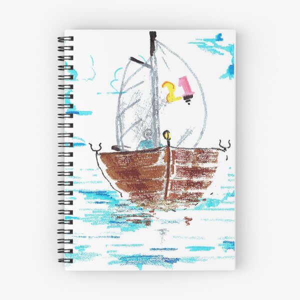 Item preview, Sailboat At A Slightly Clouded Day designed and sold by hajarsdeco.