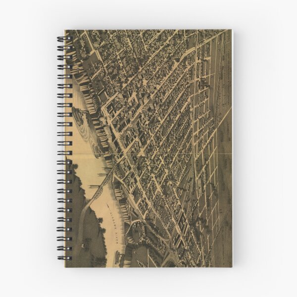 Item preview, Vintage Pictorial Map of Selma Alabama (1887) designed and sold by BravuraMedia.