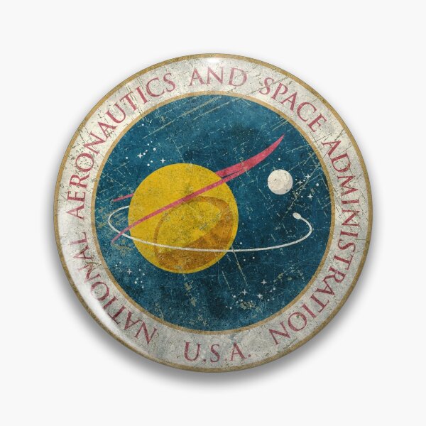 NASA Vintage Seal Pin