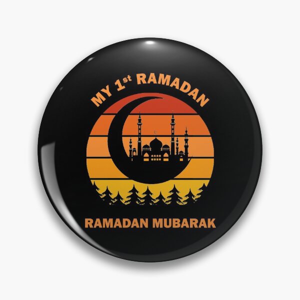 Item preview, My First Ramadan 1st Ramadan Mubarak Ramadan Kareem Mosque Crescent Dawn Dusk Gift designed and sold by Best Arts.