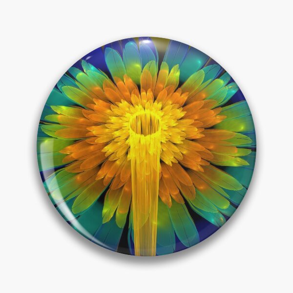 Item preview, Vibrant Flower | Fractal Art designed and sold by Brian Kroijer.