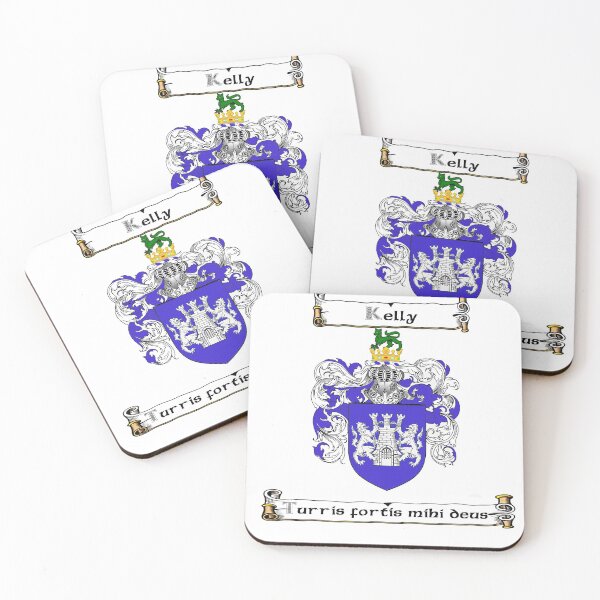 Item preview, Kelly Family Crest designed and sold by Hibernia29.