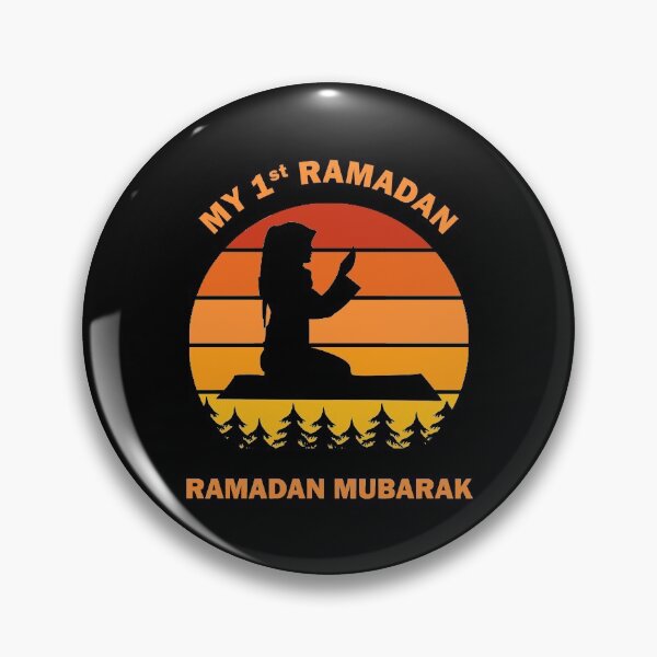 Item preview, My First Ramadan 1st Ramadan Mubarak Ramadan Kareem Woman Prays Dawn Dusk Gift designed and sold by Best Arts.