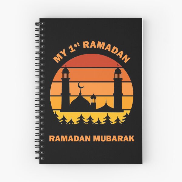 Item preview, My First Ramadan 1st Ramadan Mubarak Ramadan Kareem Mosque Masjid Crescent Dawn Dusk Gift designed and sold by Best Arts.
