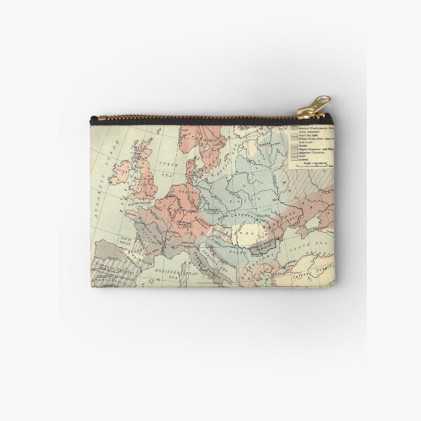 Item preview, Vintage Map of Europe (1911) designed and sold by BravuraMedia.