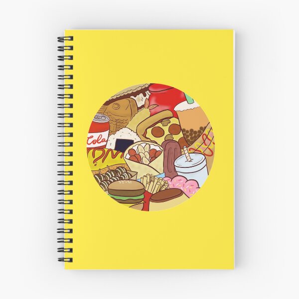 Item preview, Food Circle (Yellow) designed and sold by gingerbreadc.