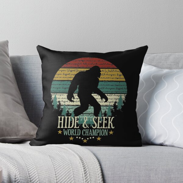 Seek Pillows Cushions Redbubble - roblox hide and seek knock knock