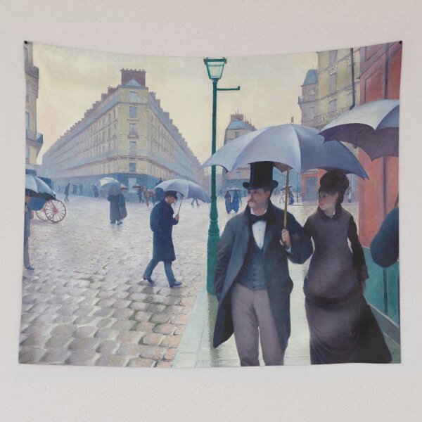 Artikelvorschau, Gustave Caillebotte - Regentag in der Pariser Straße entworfen und verkauft von Impressionist Masters.