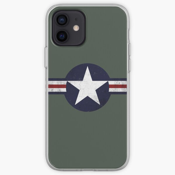 Roundel of the USAF distressed iPhone Soft Case