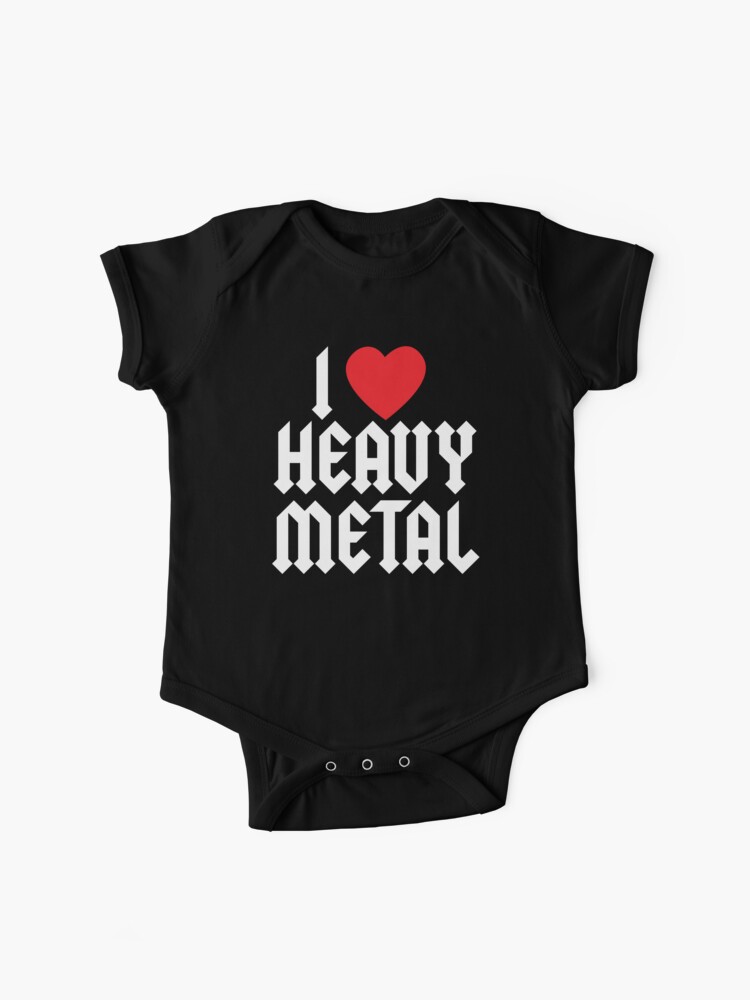 Heavy metal best sale baby clothes