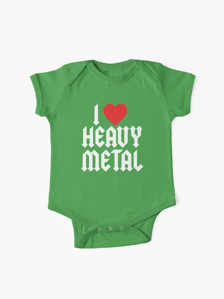 Heavy metal 2024 baby clothes