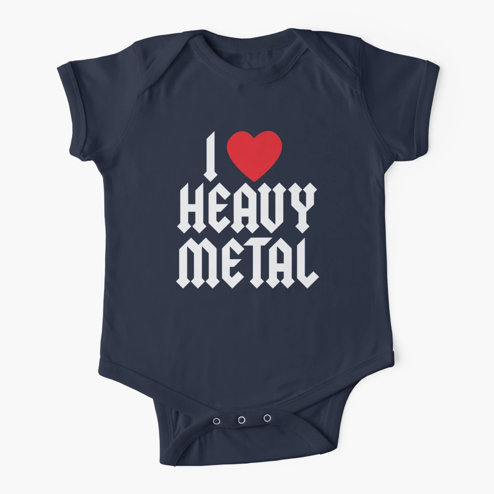 Heavy metal hotsell baby clothes