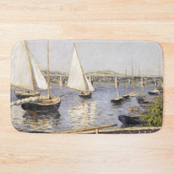 Artikelvorschau, Gustave Caillebotte - Segelboote in Argenteuil entworfen und verkauft von Impressionist Masters.
