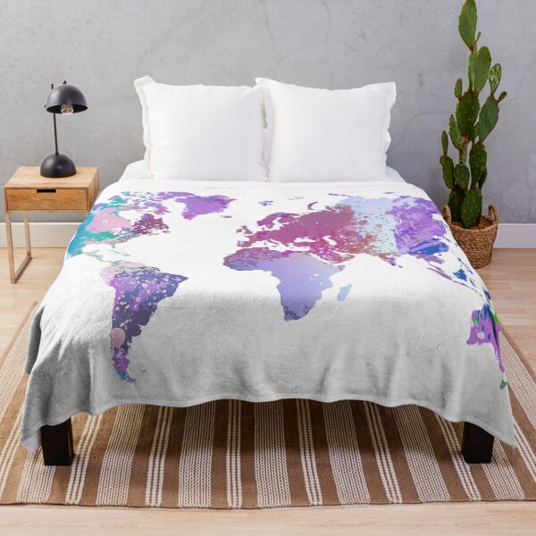 Item preview, Design 156 World Map designed and sold by artbylucie.