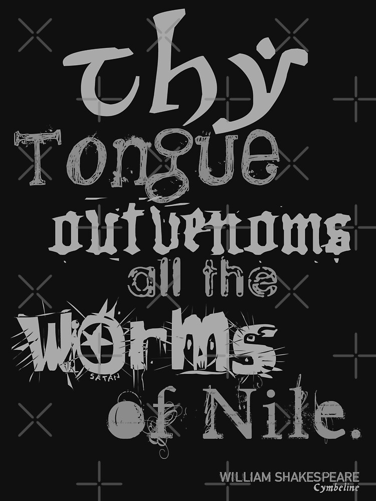 Shakespeare's Cymbeline Worms Insult by incognitagal