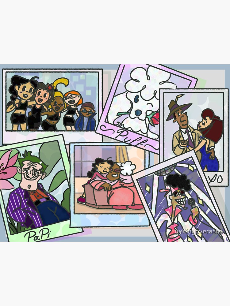 proud family sticker for sale by writingoverashe  redbubble proud family sticker for sale by writingoverashe  redbubble