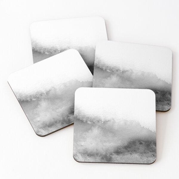 Item preview, Black and White Ink Wash #1 designed and sold by NeptuneDesigns.