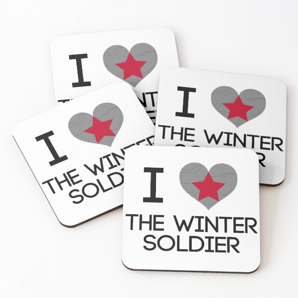 Item preview, I Heart The Winter Soldier v2 designed and sold by helterskelterxo.