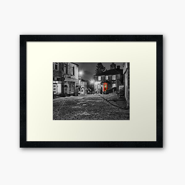 Haworth West Yorkshire - HDR Framed Art Print