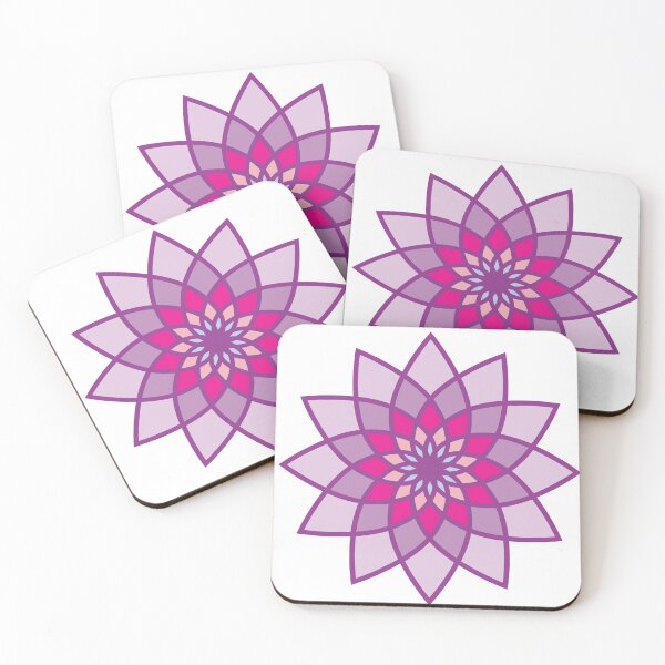 Item preview, Colorful spirograph like retro geometric design designed and sold by tandaleah.