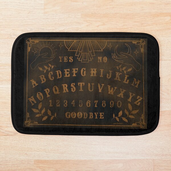 Art Deco Ouija Board Bath Mat