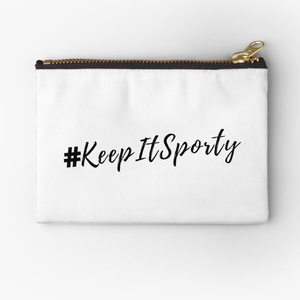 #KeepItSporty Zipper Pouch